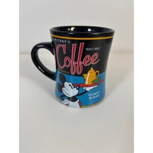 Disney Parks Mickey’s Coffee Mug – “Really Swell” Vintage Style Theme Perks Cup